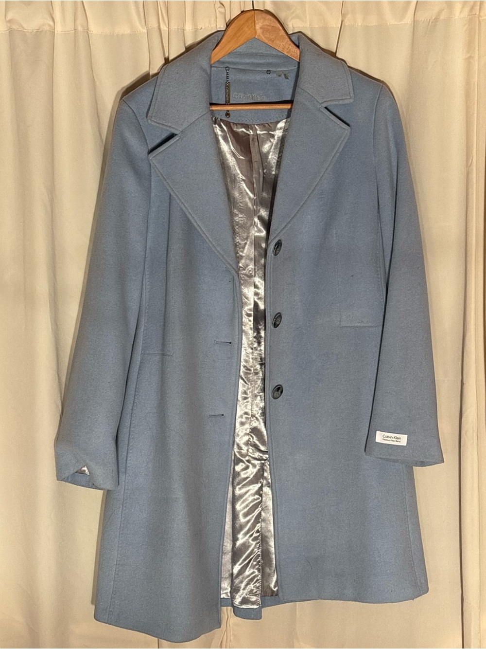 Calvin Klein Slate Blue Women’s Coat